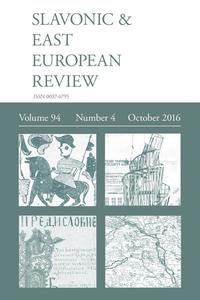 bokomslag Slavonic & East European Review (94