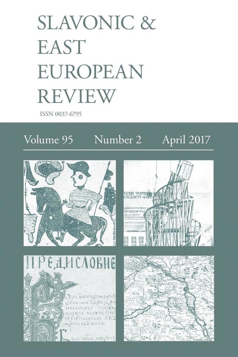 Slavonic & East European Review (95 1