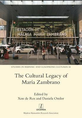 bokomslag Cultural Legacy of María Zambrano
