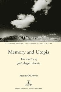 bokomslag Memory and Utopia