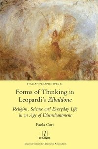 bokomslag Forms of Thinking in Leopardi's Zibaldone