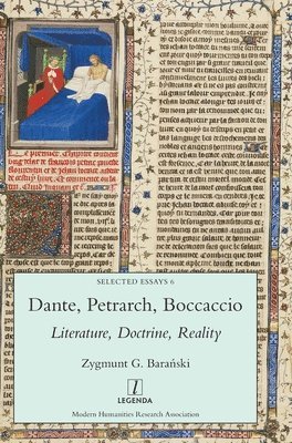 Zygmunt G Barański - Dante, Petrarch, Boccaccio, Inbunden