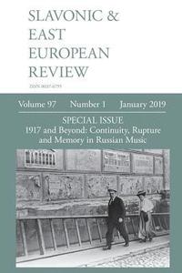 bokomslag Slavonic & East European Review (97