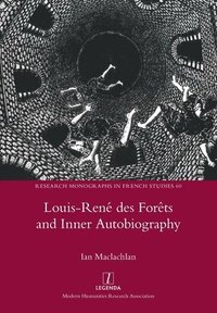bokomslag Louis-Ren des Forts and Inner Autobiography
