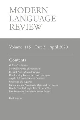 Modern Language Review (115