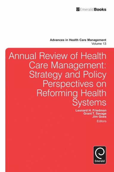 bokomslag Annual Review of Health Care Management