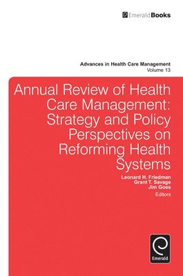Annual Review of Health Care Management 1