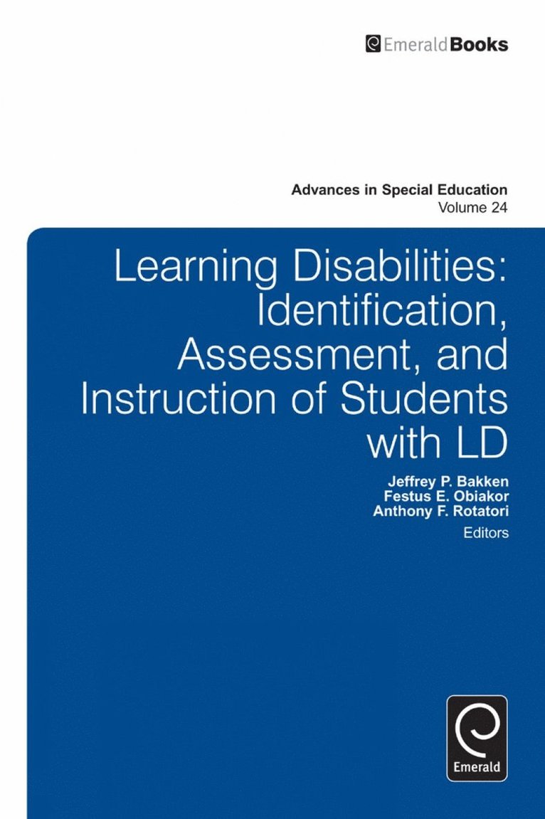 Learning Disabilities 1