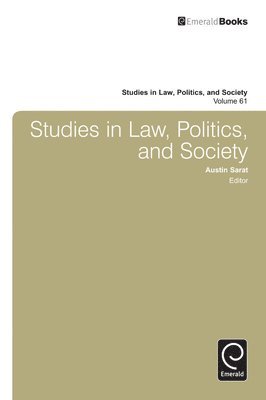 bokomslag Studies in Law, Politics, and Society