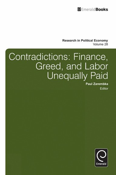 Paul Zarembka - Contradictions, Inbunden