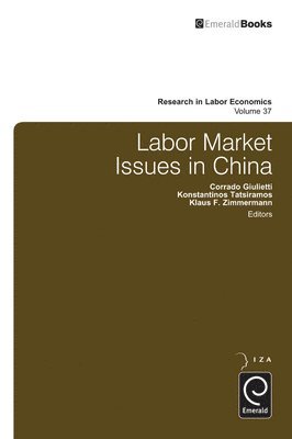 Solomon W. Polachek, Konstantinos Tatsiramos, USA) Polachek, Solomon W. (State University of New York at Binghamton - Labor Market Issues in China, Inbunden