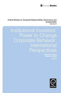 bokomslag Institutional Investors' Power to Change Corporate Behavior
