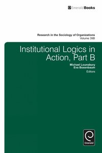 bokomslag Institutional Logics in Action