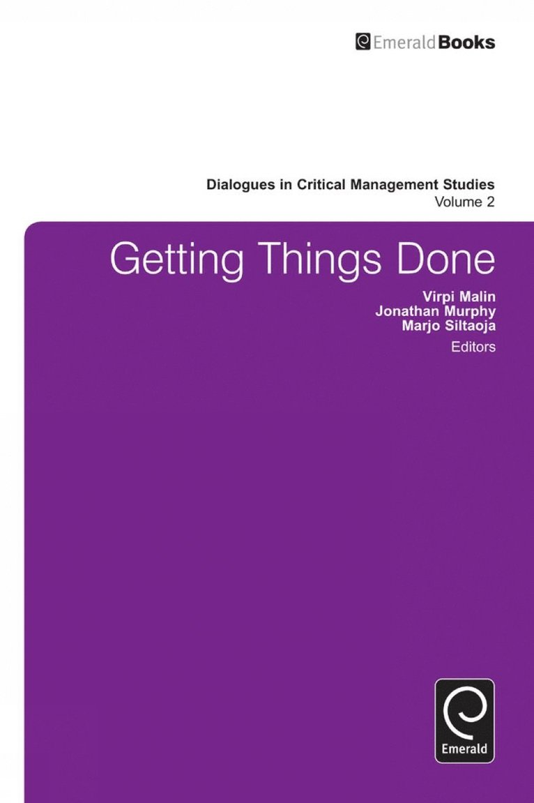Virpi Malin, Jonathan Murphy, Marjo Siltaoja - Getting Things Done, Inbunden