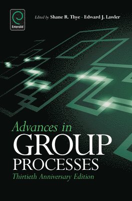 bokomslag Advances in Group Processes