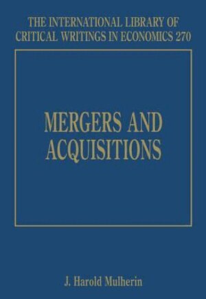 J. Harold Mulherin - Mergers and Acquisitions, Inbunden