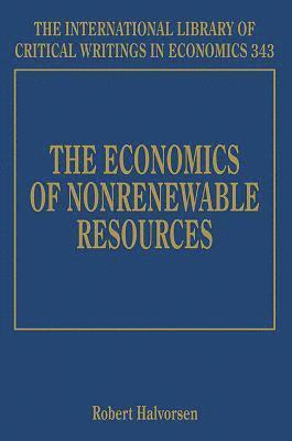 Robert Halvorsen - Economics of Nonrenewable Resources, Inbunden