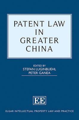 bokomslag Patent Law in Greater China