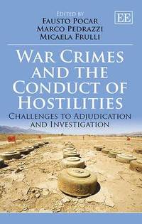 bokomslag War Crimes and the Conduct of Hostilities