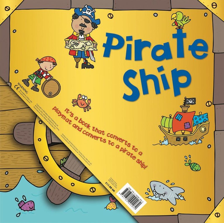 Miles Kelly - Convertible Pirate Ship, Häftad