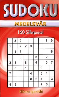 bokomslag Sudoku Medelsvår Röd