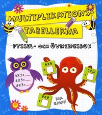 bokomslag Multiplikationstabellerna - Pyssel och övningsbok