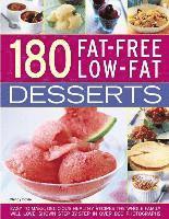 bokomslag 180 Fat-Free Low-Fat Desserts