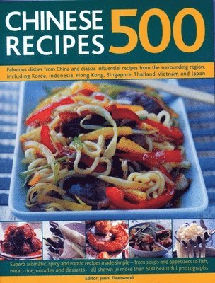 Jenni Fleetwood - 500 Chinese Recipes, Häftad