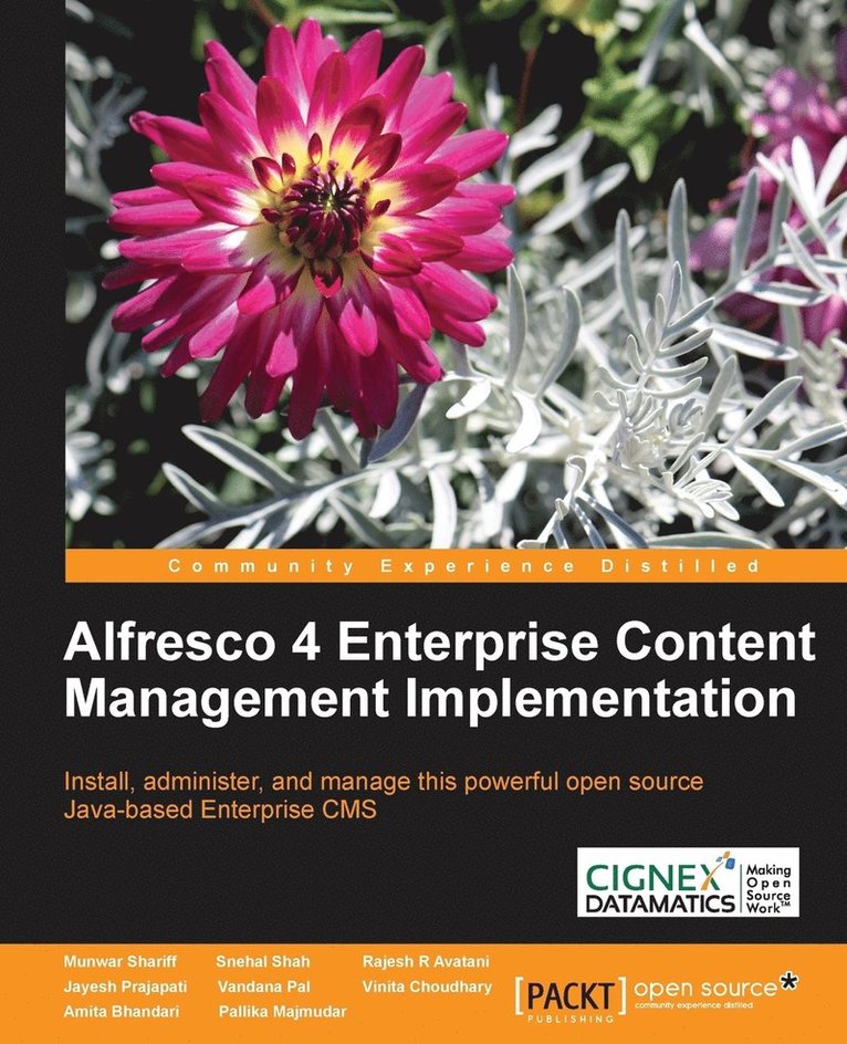 Munwar Shariff, Snehal Shah, Rajesh Avatani - Alfresco 4 Enterprise Content Management Implementation, Häftad