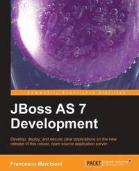 bokomslag JBoss AS 7 Development