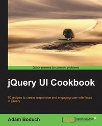 bokomslag jQuery UI Cookbook