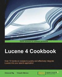 bokomslag Lucene 4 Cookbook