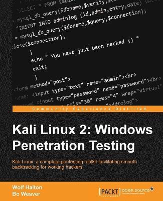 Kali Linux 2: Windows Penetration Testing 1