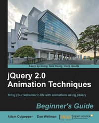 bokomslag jQuery 2.0 Animation Techniques Beginner's Guide
