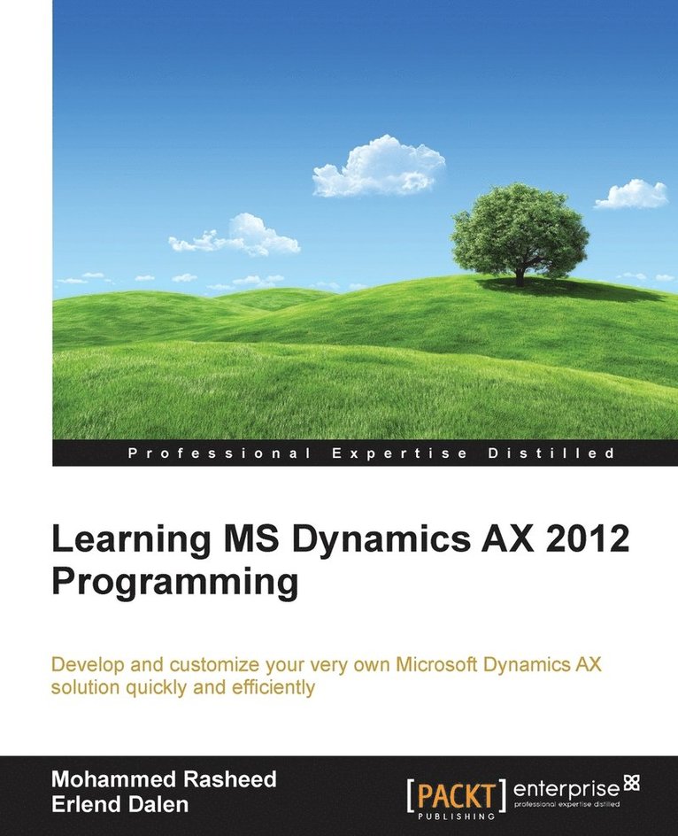 Learning MS Dynamics AX 2012 Programming 1