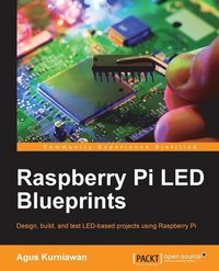 bokomslag Raspberry Pi LED Blueprints