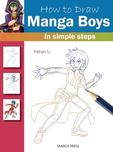 Yishan Li - How to Draw: Manga Boys, Häftad