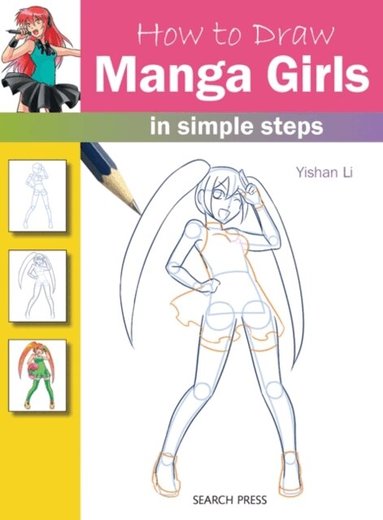 Yishan Li - How to Draw: Manga Girls, Häftad