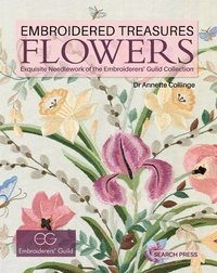 bokomslag Embroidered Treasures: Flowers