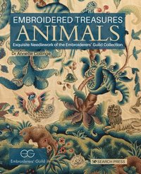 bokomslag Embroidered Treasures: Animals