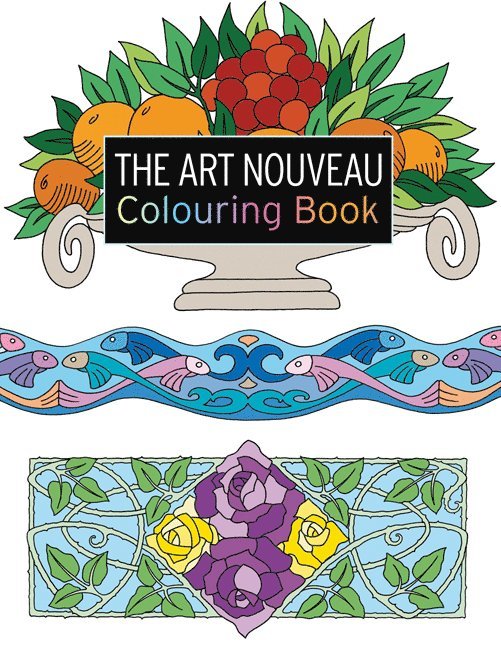 Judy Balchin - Art Nouveau Colouring Book, Häftad