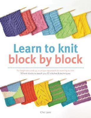 bokomslag Learn to Knit Block by Block