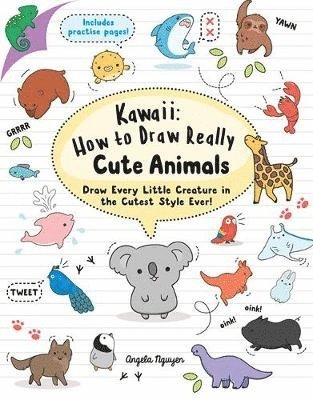 bokomslag Kawaii: How to Draw Really Cute Animals