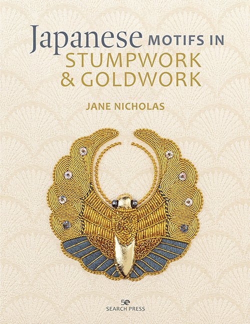 Japanese Motifs in Stumpwork & Goldwork 1