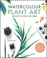 bokomslag Watercolour Plant Art: 20 Prints to Paint and Frame