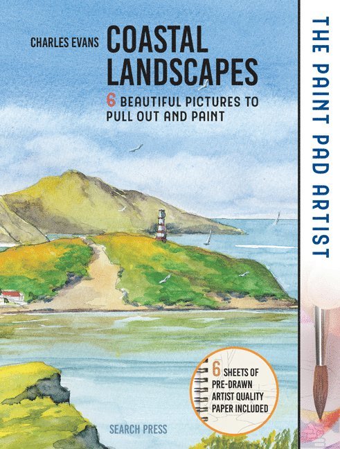 Charles Evans, Charles Evans - Paint Pad Artist: Coastal Landscapes, Inbunden