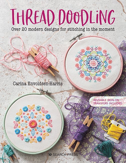 Carina Envoldsen-Harris - Thread Doodling, Häftad