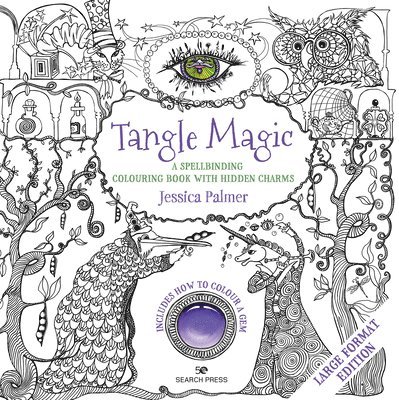 Jessica Palmer - Tangle Magic (large format edition), Häftad