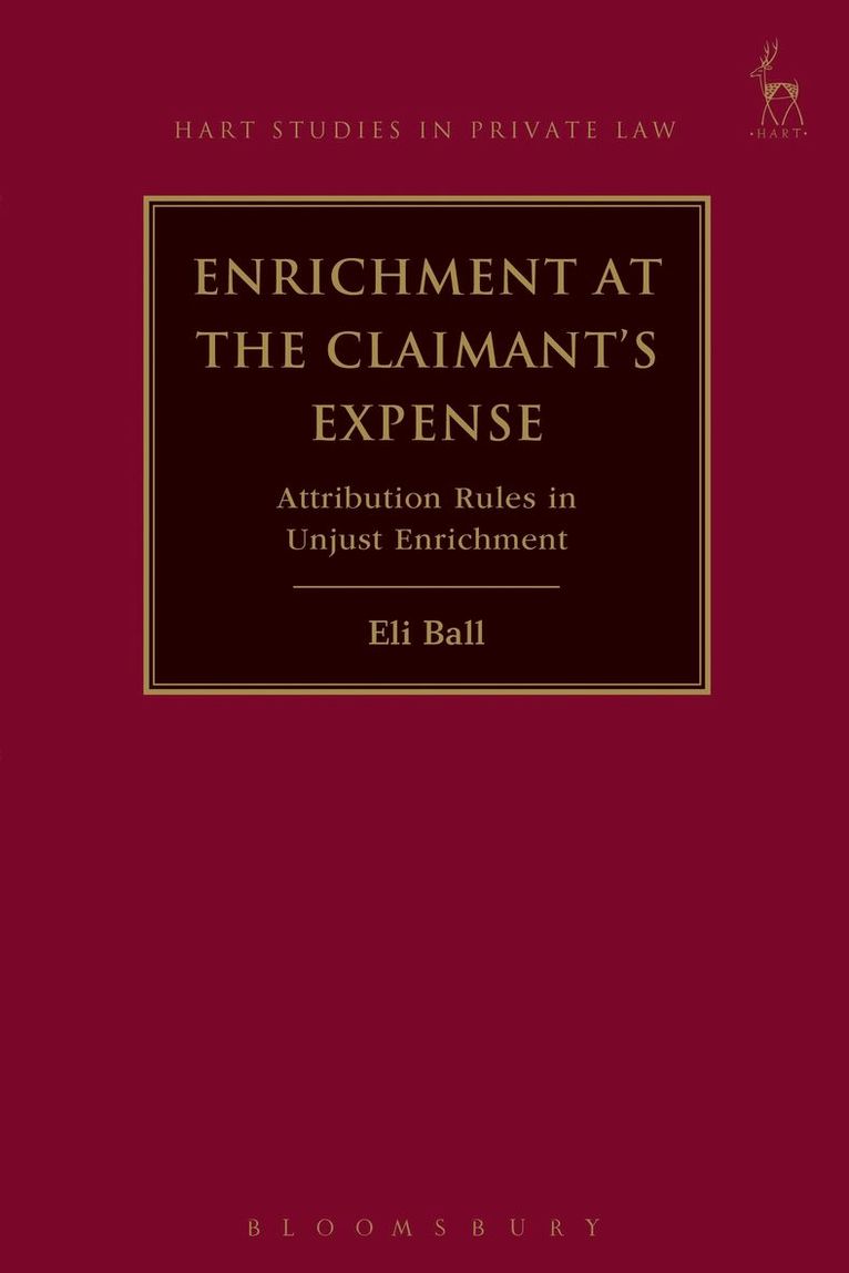 Eli Ball, Dr Eli Ball - Enrichment at the Claimant's Expense, Inbunden