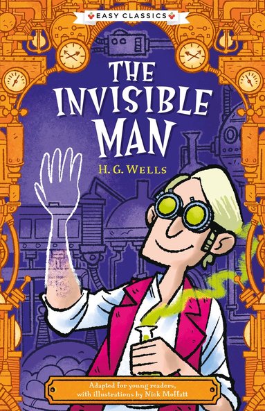 bokomslag Creepy Classics: The Invisible Man (Easy Classics)